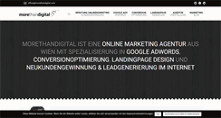 Desktop Screenshot of morethandigital.com